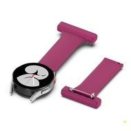 20mm 22mm Strap For Galaxy Watch5 4 3 S3 Active 2 Doctor Nurse Silicone Garmin Venu 2 Plus Vivoactive3 Hook Watchband