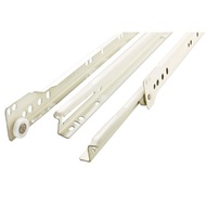 PUTIH Best Product] White Wheel DRAWER Rail/SINGLE DRAWER Brand Buttonscarves UK 60CM