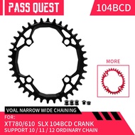 PASS QUEST 104BCD CHAINRING VOAL  MTB Mountain Bike Bicycle Crankset NARROW WIDE CHAINRING