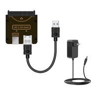 SFF-8482 SAS 29Pin to 5Gbps USB 3.0 Hard Disk Drive Adapter Card with Power Port with 12V/3A Power S