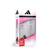 ADIDAS WOMEN ULTRA FRESH CONTROL DEO SPRAY 150ML X2