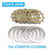 For CFMOTO CF250NK CF250 NK 250NK CF 250 NK Motorcycle Clutch Friction Disc Steel Plate Kit Accessor