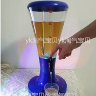 Creative Wine Ware 3L Light-Emitting Wine Gun Draft Beer Wine Gun Barrel Commercial Juice Bucket Win