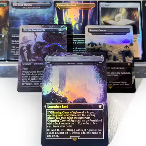 LTR LTC FOIL3-02 Tcg Proxy Cards Cavern of Souls Sol Ring Orcish Bowmasters Sylvan Tutor The Great H