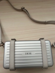 Dior x rimowa luggage bag