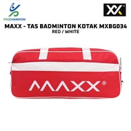 New! Maxx MXBG 034 Badminton Box Bag Maxx MXBG034 Red White Bag