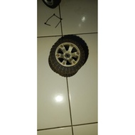 Rgt jimny Betalock plastic rims 1.9 + mn168 tires and foam
