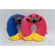 Huggy Wuggy Poppy Neck Pillow, U Poppy Huggy Wuggy Headrest