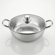 EZ COOK - 不銹鋼邊爐煲 28CM