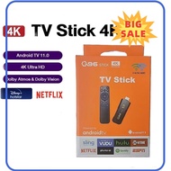 ⭐ [100% ORIGINAL] ⭐ Q96 TV Stick WIFI 2.4g  5g Android 10.0 8+128GB Quad Core WIFI 4K HD AllWinner H313 Chip Mini TV Box