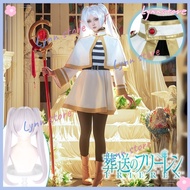 FRIEREN: BEYOND JOURNEY'S END Cosplay Costume FRIEREN Cosplay Costume Wands Wig Set For Kid/Adult
