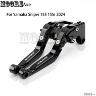 Mooreaxe Motorcycle Accessories For Yamaha Sniper 155 Sniper155R 2024 CNC Aluminum Alloy 6-stage Adj