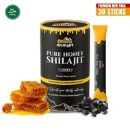 【Bliss.shop Mall】Hillside Honey Shilajit Sticks GOLD+ dengan Saffron & Ashwagandha, 30 Stick 8g - Me