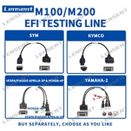 Lensent JDiag M100 M200 M300 special  EFI inspection cable DB15P HONDA Motorcycle inspection line Mo