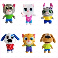 NS3 Talking Tom And Friends Plush Toys with Cloth Stuffed Dolls Gift For Kids Home Decor Baby Educat