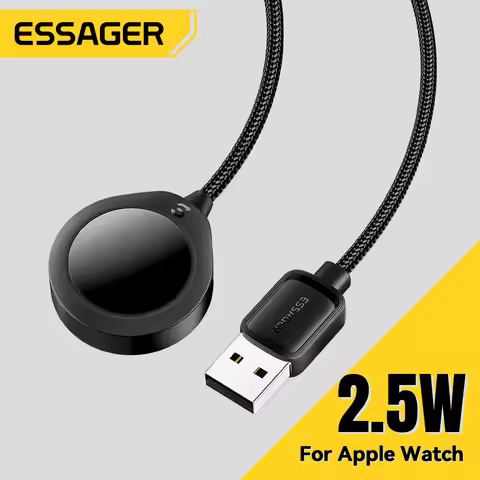 Essager USB A Magnetic Wireless Charging Cable For Apple Watch 9 8 7 6 SE Ultra Smartwatch Charger P