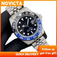 GMT Men's Automatic Mechanical Watch Stainless Steel 904L