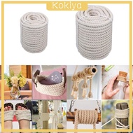 [Kokiya] Natural Cotton Rope Strong for Pet Toys Rope Basket Tug of War