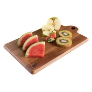 Thớt Gỗ Tràm Liễu Vui Vui - Gỗ Đức Thành - 14011 - Thớt Gỗ Đa Năng Cắt Thái Hoặc Decor