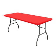 MLADEN Table Cloth Spandex Folding Lifetime Table Cloth 4ft 6ft Strechable Table Cloth