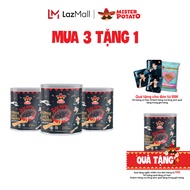 COMBO 3 KHOAI TÂY MISTER POTATO GHOST PEPPER VỊ TRUYỀN THỐNG 40G