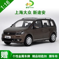 1: 18 original Shanghai Volkswagen New Touran new Touran model car model special price