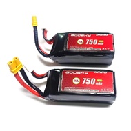2 pcs Orginal GOOSKY S2 3D LEGEND 6CH RC Helicopter Parts Battery 3S 11.1V 750MAH 45C 8.325Wh Orgina