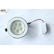 5W LED Eyeball/ 5*1W/ Daylight/ 6500k/ Ceiling Recessed Downlight