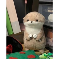 Super cute otter plush toy doll beaver sea otter doll gift