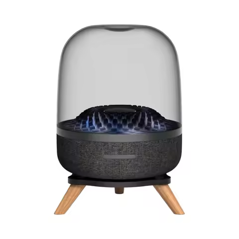 High-Quality Acrylic And Solid Wood Base Bracket For Harman/Kardon Aura Studio3/4 Speaker Storage Ba