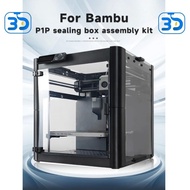 Bambu Lab P1P Enclosure Kit Tempered Glass+Transparent Acrylic