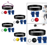 [deevoka] Boxing Reflex Ball Headband Set Sports Trainer Boxing Gear Reflex Ball on String