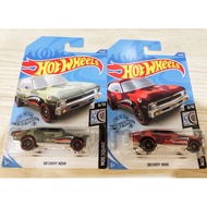 hot wheels 68 chevy nova 1:64