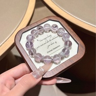 [Tao Mo] Gelang Amethyst Amethyst Ais Tinggi Semulajadi Putuo Gunung Bolivia untuk Wanita Gelang Man