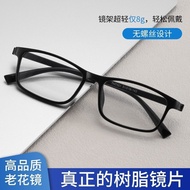 Imported Reading Glasses Men Women Anti-Blue Light Anti-Fatigue Anti-Radiation Blue Light High-Defin