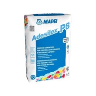 MAPEI ADESILEX P8 GREY (25KG) IMPROVED, SLIP-RESISTANT, CEMENTITIOUS TILE ADHESIVE WITH EXTENDED OPE