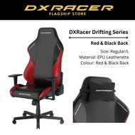 [READY STOCK] DXRacer Drifting Series EPU Leatherette Gaming Chair L Size - Red & Black