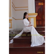 S02 - Student ao dai with 4 high necklines