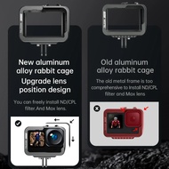 EZSHOPPING TELESIN Case GoPro Hero 9/10/11/12 Aluminum Alloy Protective Housing - GP-FMS-G11-TZ| |