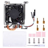 PWM Tower Cooling Fan for 3B/3B+/4B PWM Speed Regulating Cooling Thermal Cooling Device with Thermal Pad