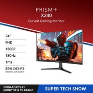 PRISM+ X240 | 24" 180Hz Curved Gaming Monitor