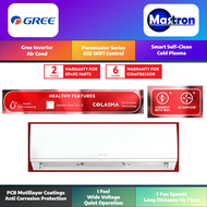 Gree R32 Inverter Puremaster Air Conditioner Aircond Gree 1HP 1.5HP 2HP 2.5HP GWC09AGCXB-K6DNA2B