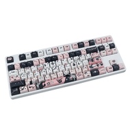 R* 132key Cute Cats Head Design Keycaps MAO Keycaps For 61 87 96 98 104 Keyboards
