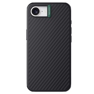 Nillkin for Apple iPhone 16e Case Synthetic Fiber Magnetic Shockproof Camera Protection Back Cover