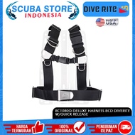 BC1080Q deluxe Harness Diverite w/Quick Release Bcd Dive Rite Accessories Scuba Diving Technical Acc