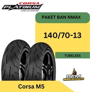 Nmax Adv Ring 13 Tires 140/70/13 Corsa Platinum M5 Nmax Adv Tires