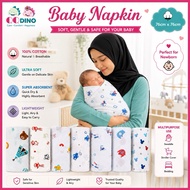 Pureen Fiffy Didi Anakku Baby Napkin Printed multifunction Napkin for newborn baby 76cmx76cm