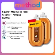 [BUNDLE]method Squirt + Mop Floor Cleaner ( for wood flooring) 739ml