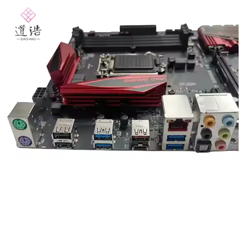 For E3 PRO GAMING V5 Motherboard 64GB M.2 SATA III LGA 1151 DDR4 ATX C232 Mainboard 100% Tested Full