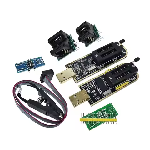 XTW100 CH341A USB Programmer with Software Driver 24 25 Series EEPROM Flash BIOS SPI FLASH Motherboa